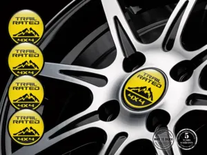 Jeep Ruota Decalcomania Stile Distintivi Silicone Gara